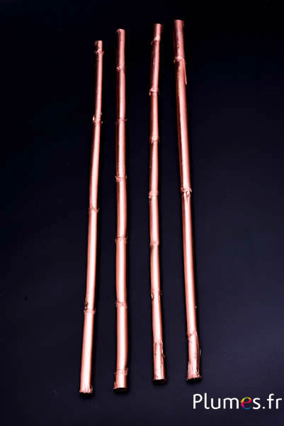 Tige de bambou - 40 cm - bronze